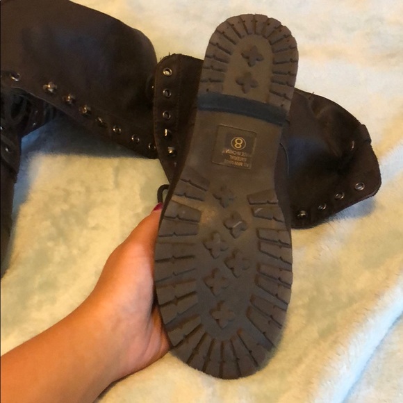 Charlotte Russe Combat Boot - Picture 2 of 2